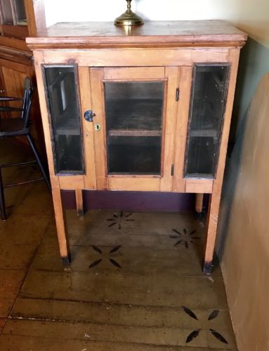 Antique Pine Pie Safe