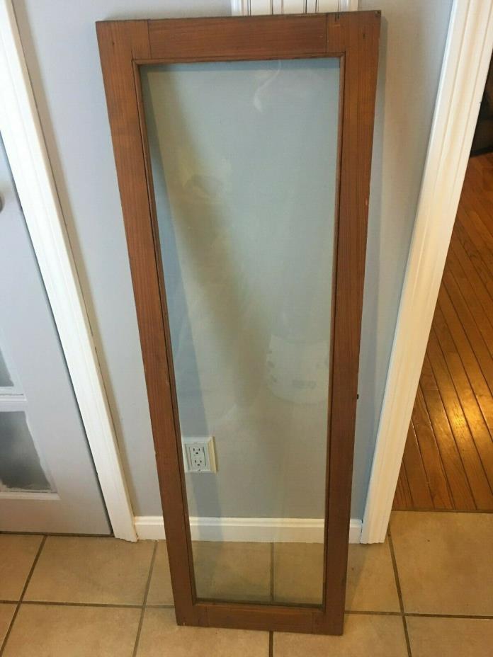Antique Cabinet Door Glass