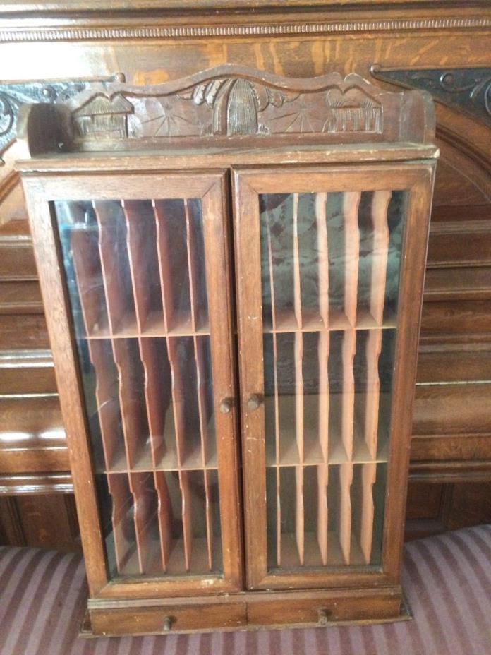 Antique/Vintage Hotel Cabinet 36-Hole Key Holder Mail Slot Letter Box Sorting