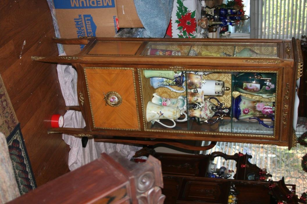 Beautiful French Curio Cabinet
