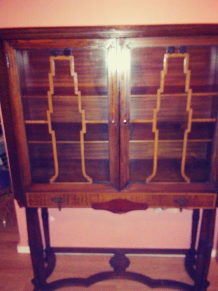 Vintage Luce Solid Wood Display Cabinet. *Grand Rapids Michigan*