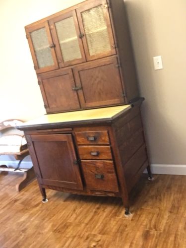 Hoosier Cabinet Brown