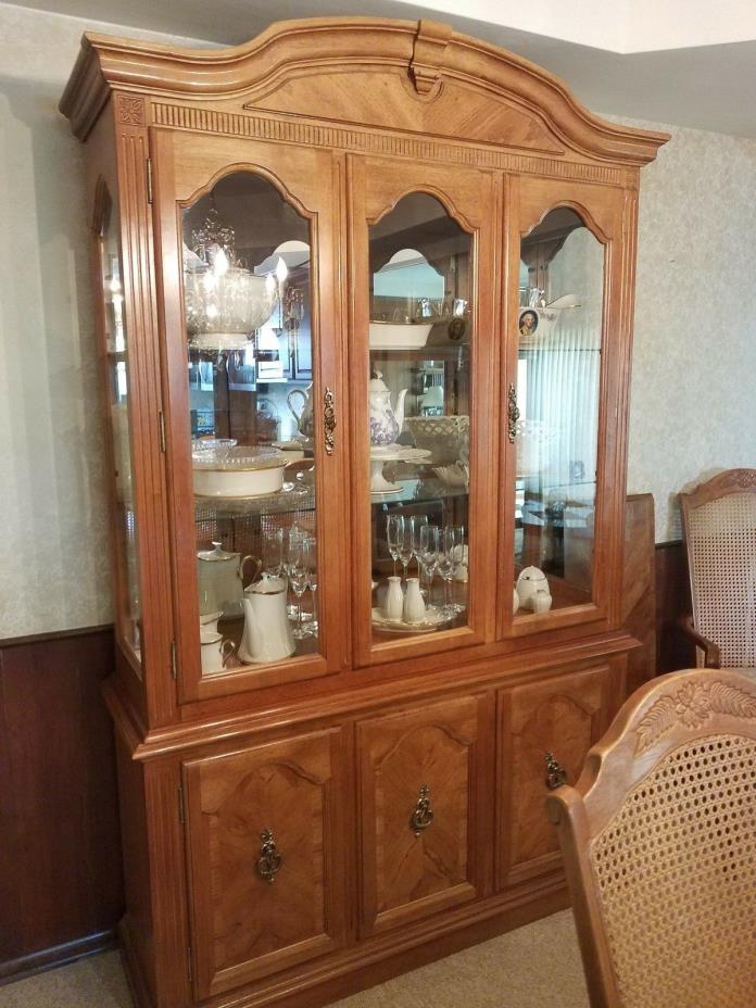 Vintage China Cabinet - Pick Up Only