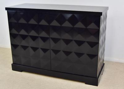 Baker Black Diamond Front Cabinet by Barbara Barry