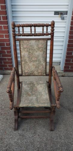 19th Century Antique Victorian Rocking Chair. All original!