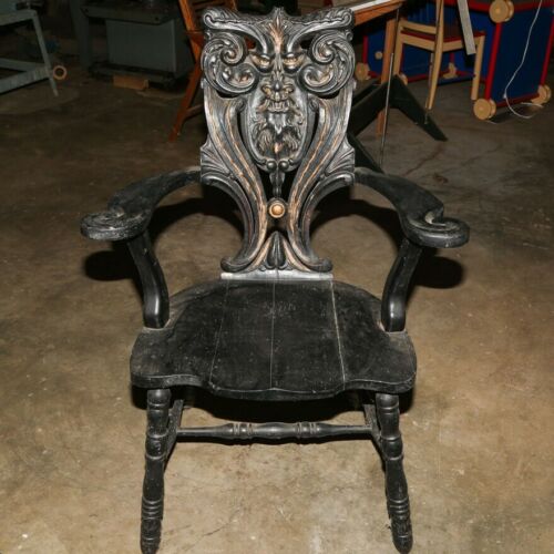 North Wind Chair c.1940 ~ Gothic ~ Local Pickup or Buyer arranges shipping