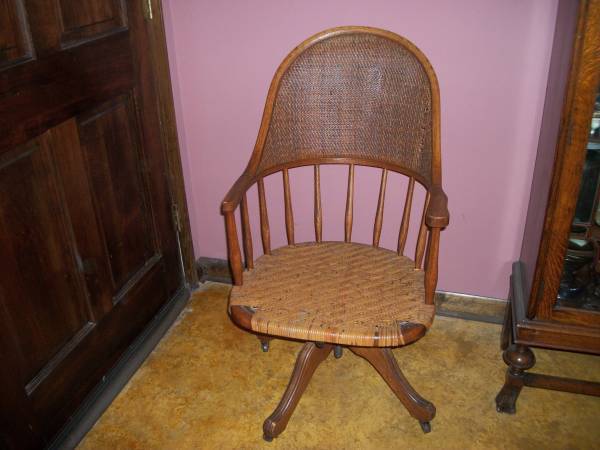 Antique Oak desk Chair