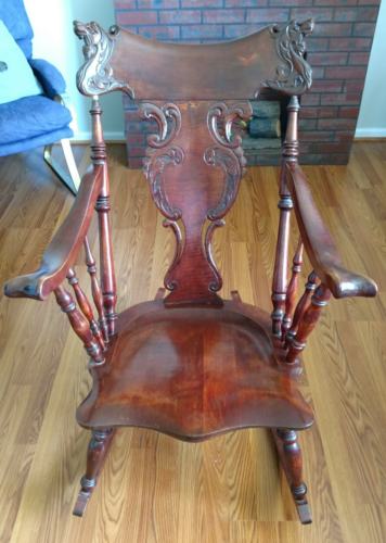 Binghamton Chair Co Rocking Chair 1880 - 1910
