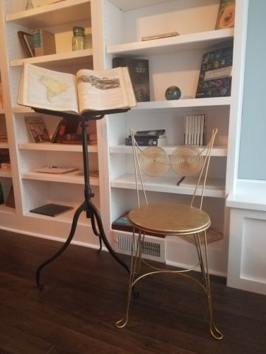 Vintage TONY PAUL Spiral Chair Cafe Bistro Library Kitchen  Mid Century Modern