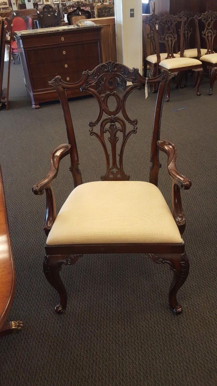 Set of 12 Maitland Smith Dining Chairs