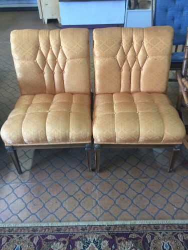 Gorgeous Vintage Slipper Chairs