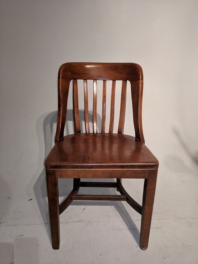 Banker / Library Side Chair by Boling