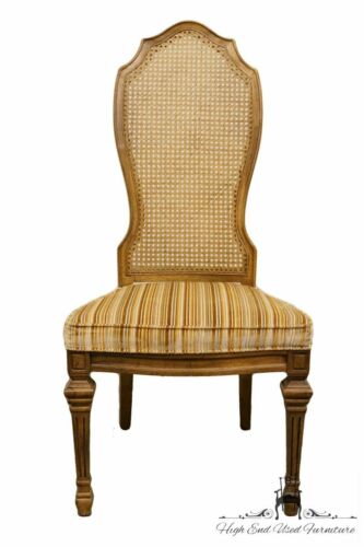 HIBRITEN FURNITURE Italian Neoclassical Cane Back Dining Side Chair 765-525