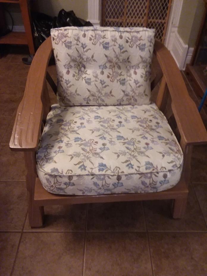 Ranch Oak   Lounge Chair   A. Brandt Upholstering Co