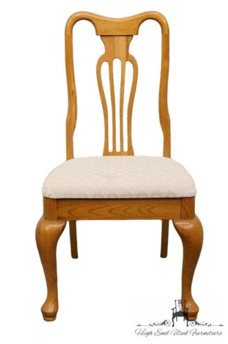 KELLER FURNITURE Solid Oak Country French Dining Side Chair 1501