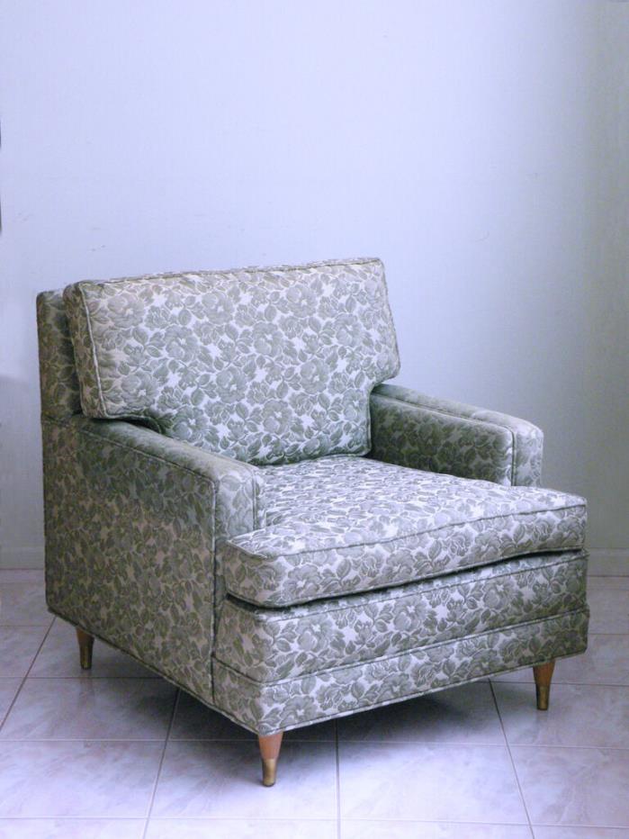 mid century modern DANISH mod minimalist ATOMIC hollywood regency LOUNGE chair