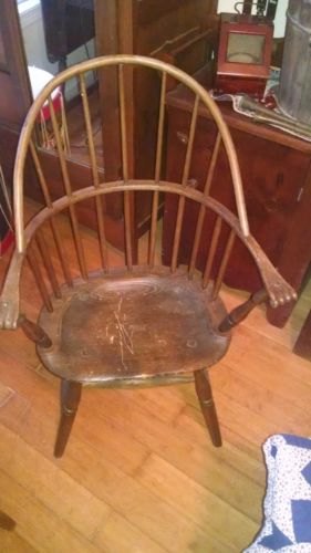 18th century sack back Windsor chair