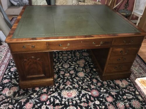 Antique 19th Century Mahogany Partners Desk