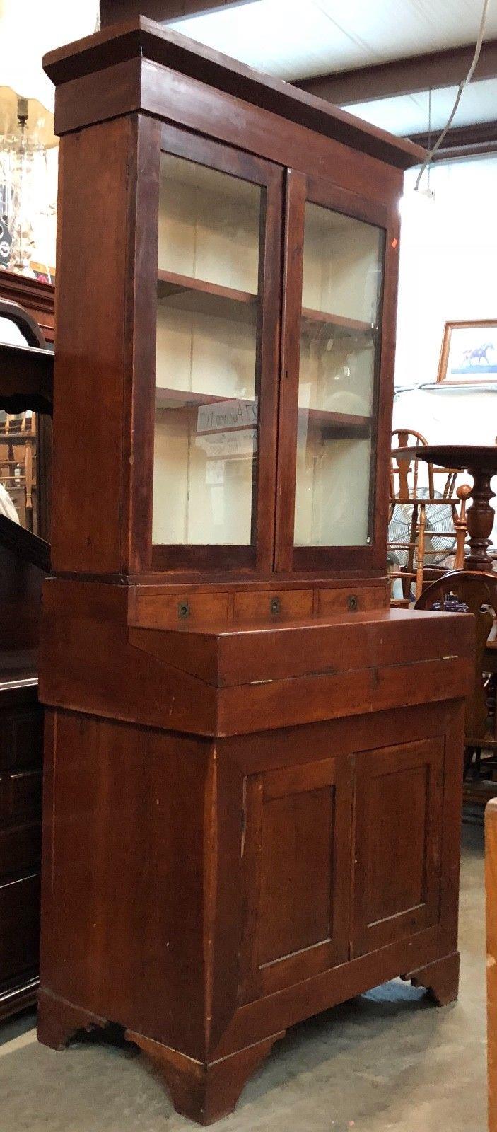 Kentucky Cherry Butler’s Desk, Circa 1830, Many Hidden Storage Compartments