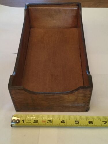 Vintage Antique Vetter Manufacturing Co. Dovetail Desk Drawer 11”L X 5.5”W X 3”H