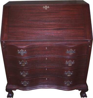 18300 Mahogany Governor Winthrop Desk by Maddox