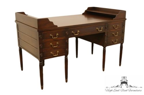SLIGH FURNTIURE Antique Solid Mahogany George Washington Partner's 56