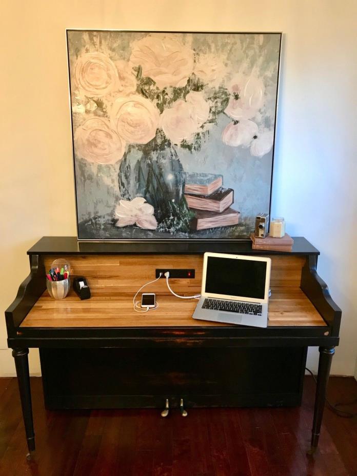 Upcycled - Recycled Piano Desk
