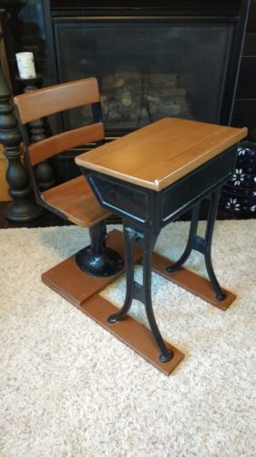 Vintage School Desk