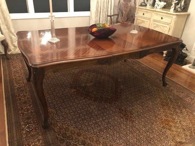 Antique Country French Dining Room Table