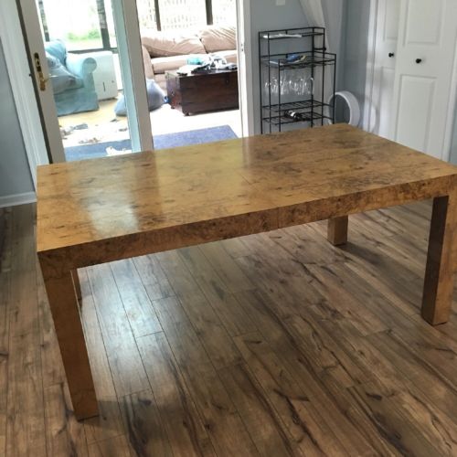 Thayer Coggin Mid Century Modern 1970s Extend Dining Table 110” By Milo Baughman