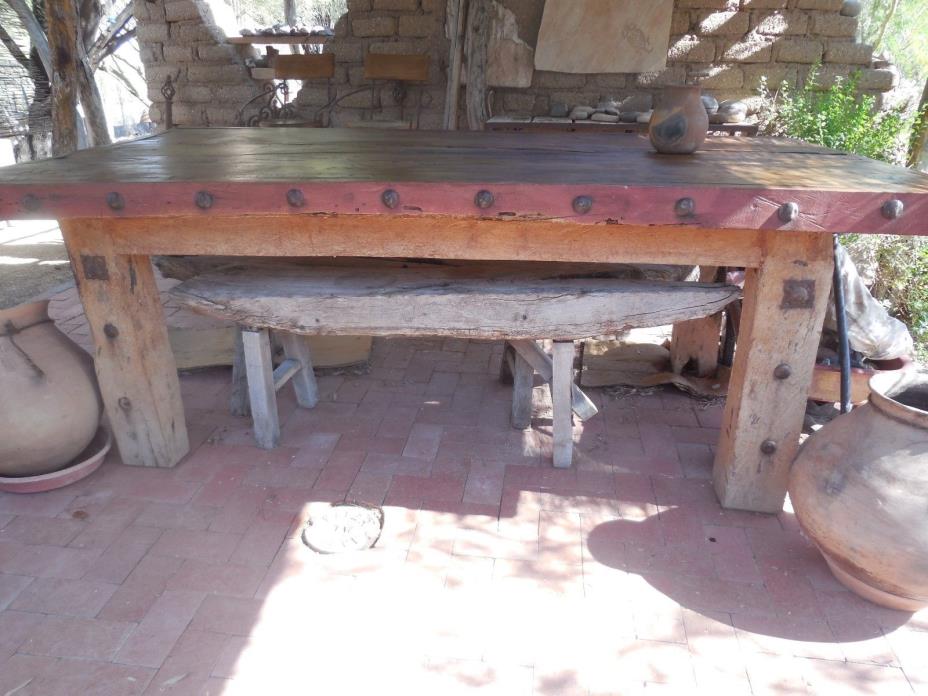 Dining Table Old West Ranch Desert Hardwood OLD Arizona Mesquite Sabino Home