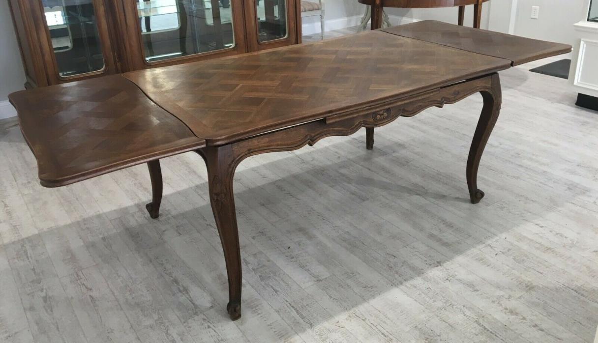 Antique French Dining Table (1900's)        Paid: $4500  Now:  $1800