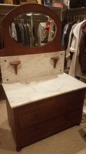 Antique Marbel Top  Dresser