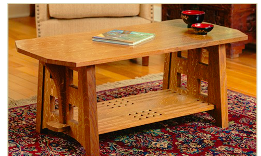 Coffee Table Inspired by Charles Limbert
