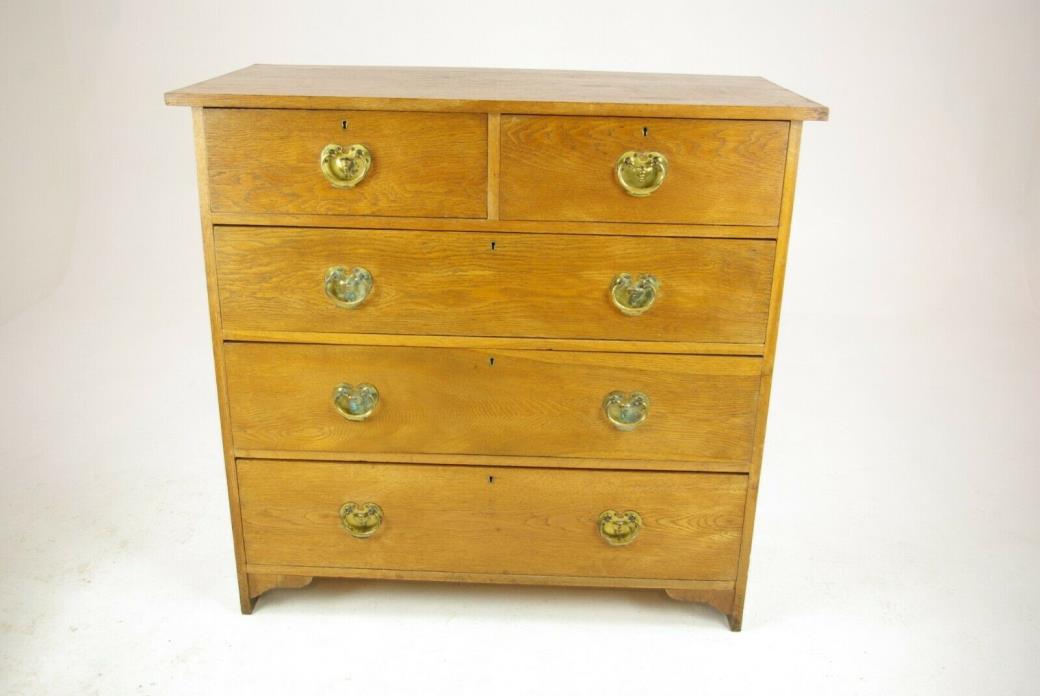 Antique Oak Dresser, Scottish Arts and Crafts Dresser, Scotland 1920s, B1336