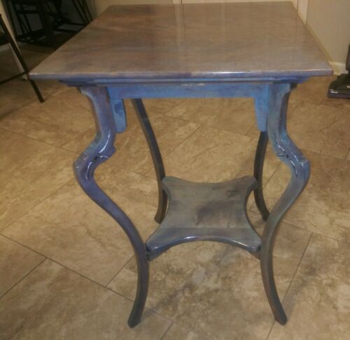 antique  table refinished beautiful
