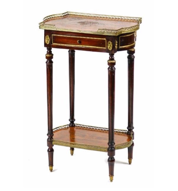 Antique French Neoclassical Louis XVI Occasional Table - Mahogany - 19th Century