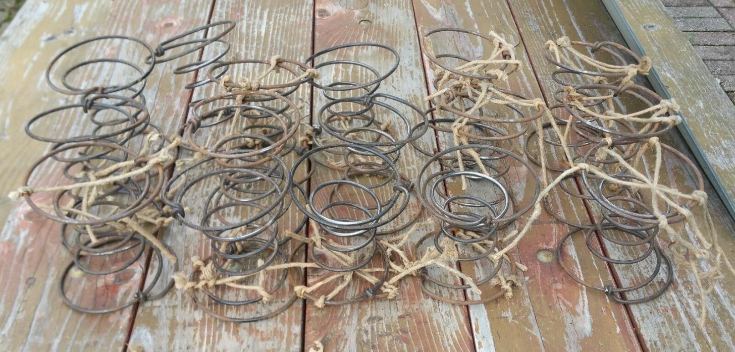 16 Antique Metal Coil Springs, Chair Couch Sofa for Authentic Renovation Salvage