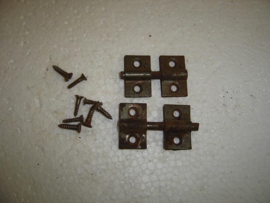 One Pair Steel Mirror Pivoting  Brackets for attaching to the mirror  345