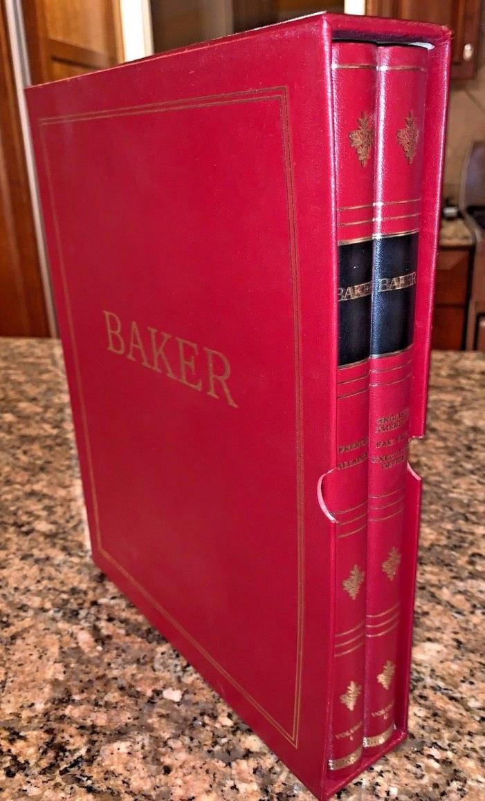 Vintage BAKER Furniture  HC/1960 2-Volume Guide Catalogue