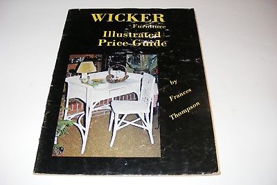 Vintage 1973 Wicker Furniture Price Guide History Book Photos Victorian Decor