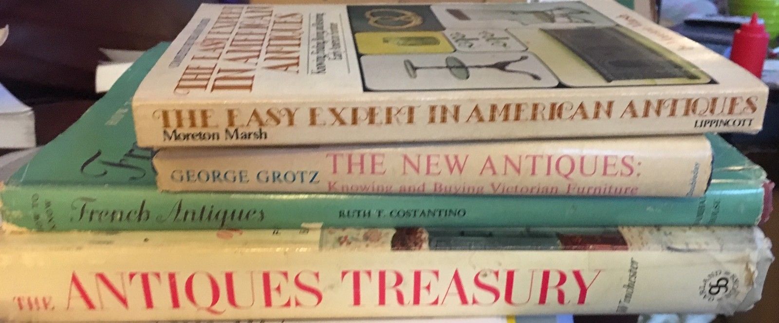 Lot of 4 Books on Antiques FRENCH VICTORIAN AMERICAN