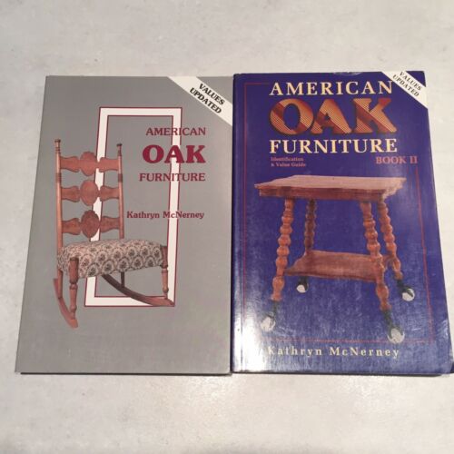 American Oak Furniture Book I & 2 - Kathryn McNerney - Identification & Value