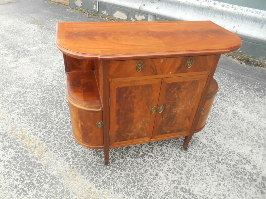 Stunning 1930's French Art Deco Buffet Ex Cond Solid Walnut and Veneers Original