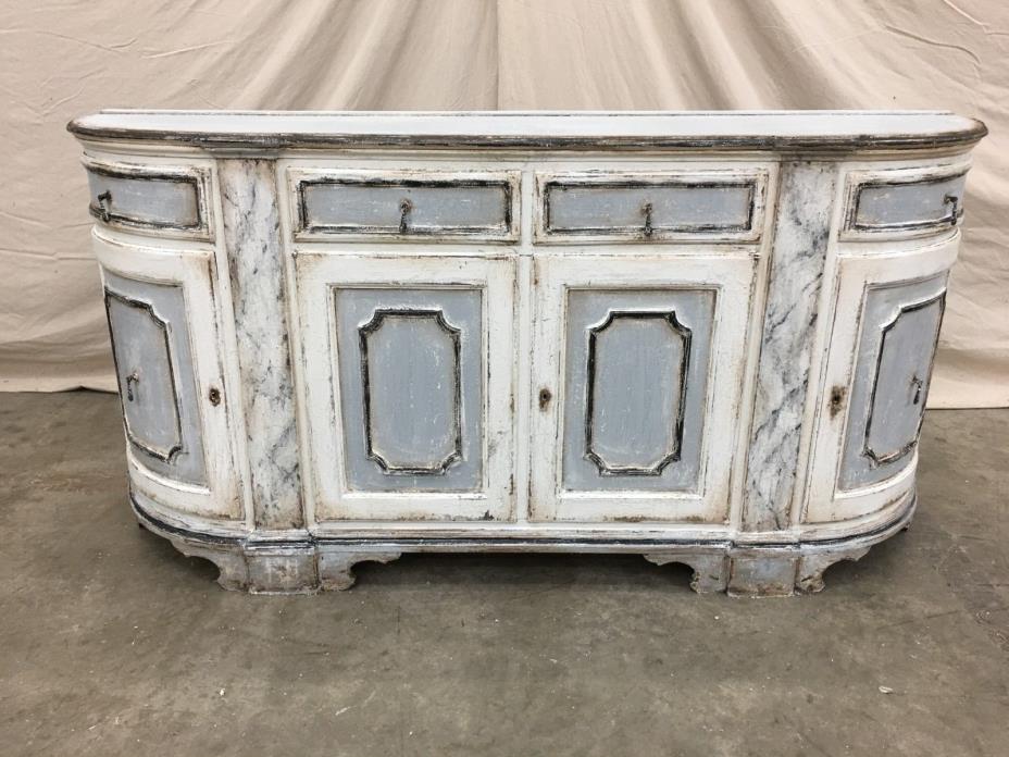 18th C Italian Painted Tuscan Credenza Sideboard