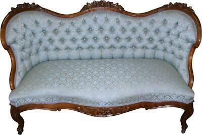 18282 Victorian Rose Carved Beautiful Sofa