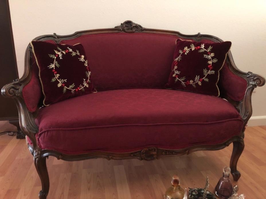 AAA+++ Ornate Antique French Settee