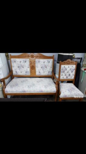 Vintage Sette and chair set