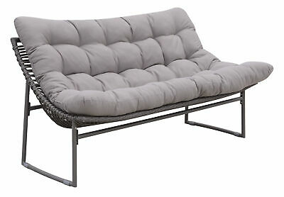 Latitude Run Blunt Patio Loveseat with Cushion