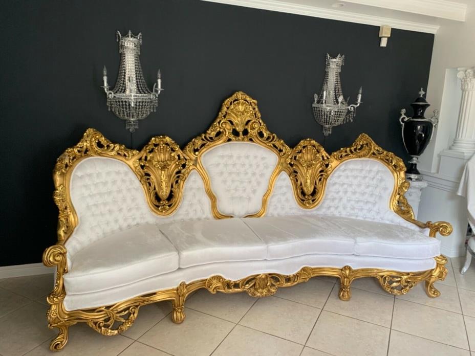Elegant Victorian Sofa